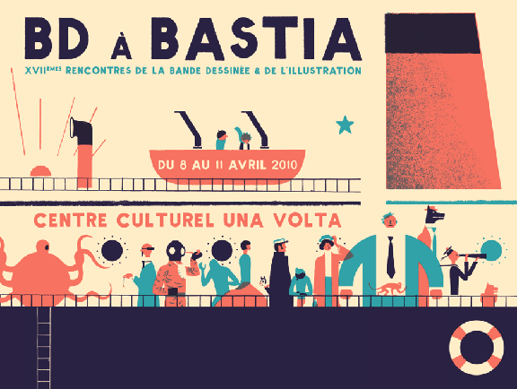AFFICHE SIGNATURE BD À BASTIA 2022 MIRROR BRILLANT